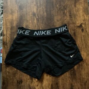 Nike Women's Black Athletic Shorts